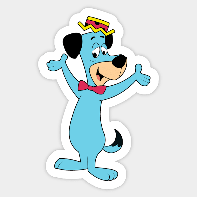 Huckleberry Hound Sticker by LuisP96